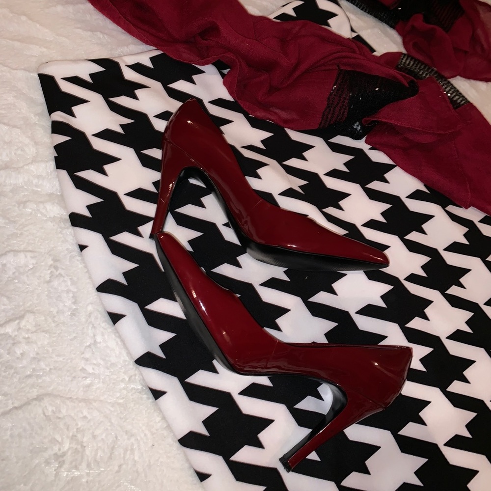 Nine West Red Patent Classy/Chic Heel